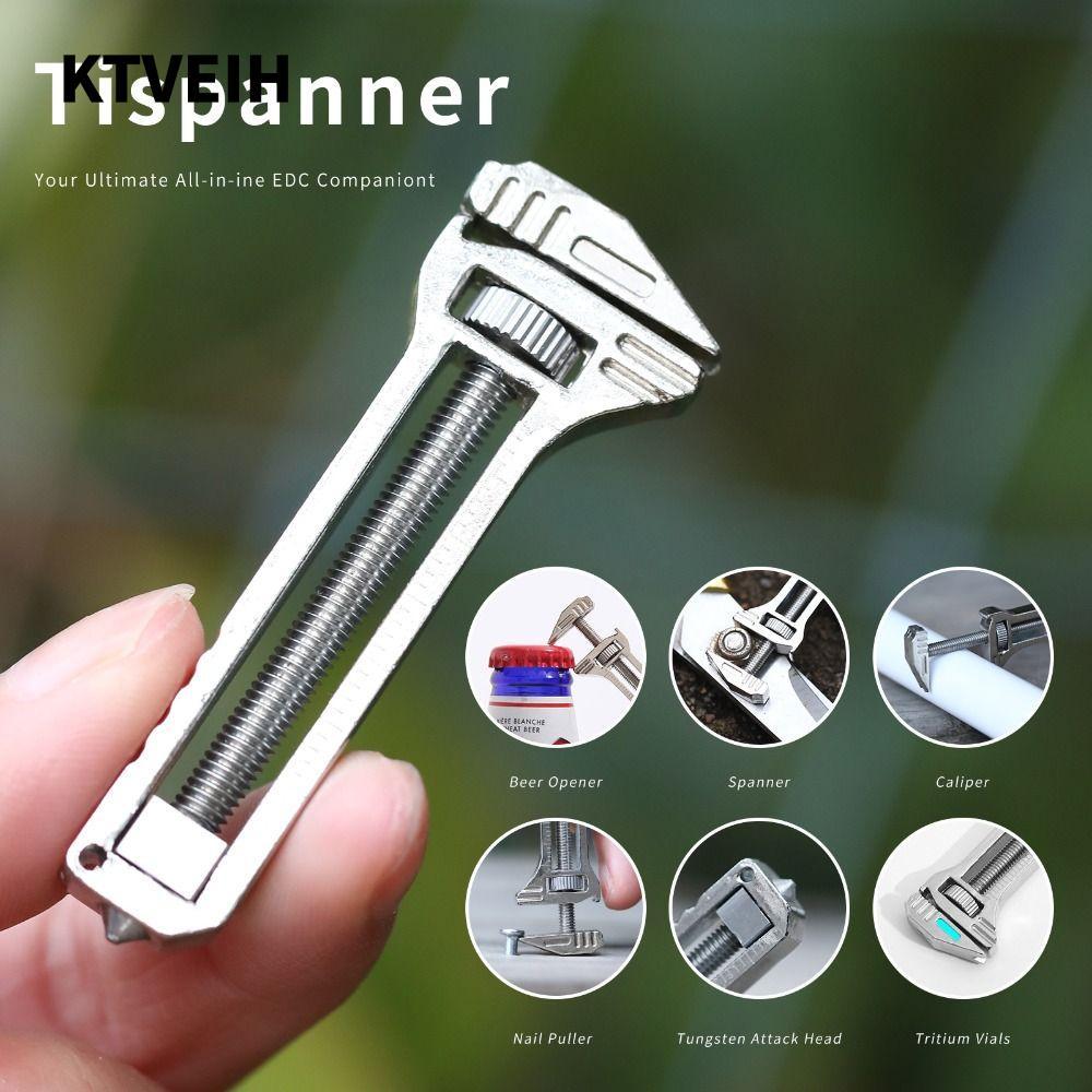 KTVEIH Mini Caliper Tool, 10 trong 1 Chức năng Caliper Công cụ đa chức năng, Di động trong phạm vi R