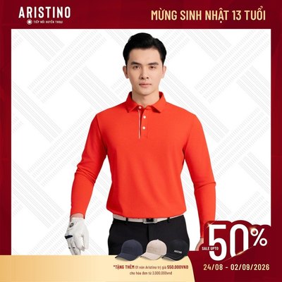 Áo Polo Nam Aristino Golf 100% Polyester: bền màu, chống nhăn, giữ phom tốt, dễ chăm sóc ALPG850Z