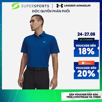 Áo Polo Nam Under Armour Tee To Green Pique - 6012303-426