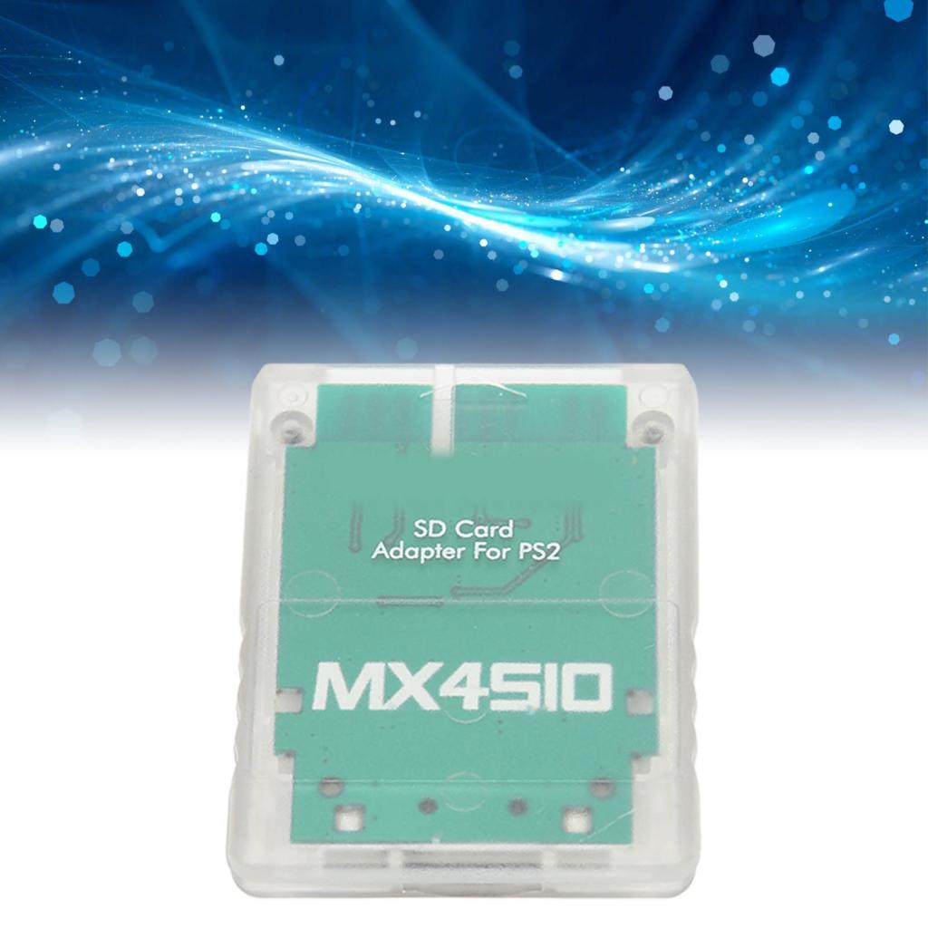 Bộ chuyển đổi bộ nhớ kỹ năng cho PS2 MX4SIO (SIO mở rộng bộ nhớ) SIO2SD Đầu đọc thay thế Fat Console