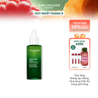 Tinh chất cân bằng 3 tác động cho da đầu Yves Rocher Balance Scalp Serum 50ml