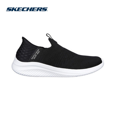 Giày Thể Thao Nữ Skechers Slip-ins Sport Ultra Flex 3.0 Cozy Streak Thường Ngày - 149708-BKW Air-Cooled Memory Foam