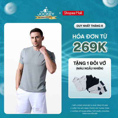 [NEW ARRIVAL] Áo T-shirt Nam Jockey Bamboo - J4050