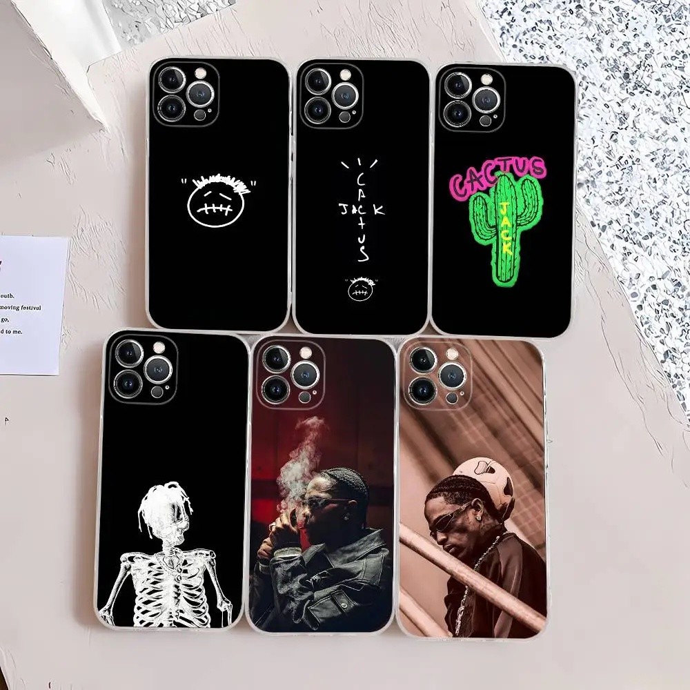 TP-1 Travis Scott Cactus Jack Ốp Lưng iphone 17 16 15 Pro max 11 12 13 14 Pro Plus Vỏ Điện Thoại