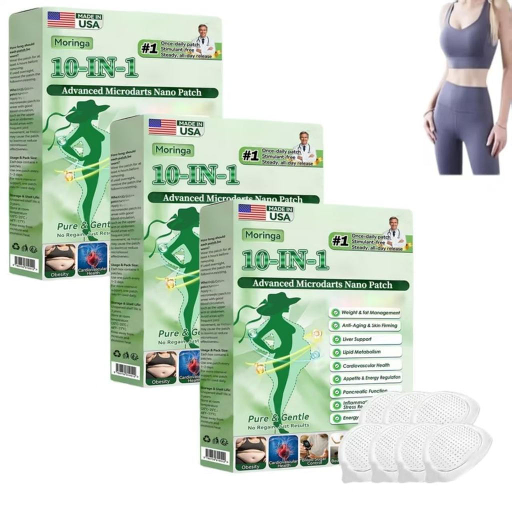 Miếng dán Moringa Berberine XNad, 2026New10Combination1Berberine, Unisex, Thích hợp cho mọi loại (3B