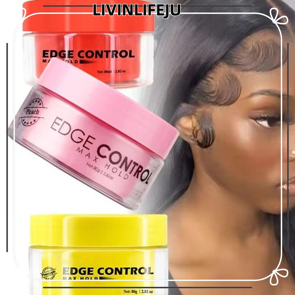 ILIVINLIFE Râu Edge Control Wax, Gel Tạo Kiểu Tóc Hương Trái Cây Giữ Mạnh, Chuyên Nghiệp Với Dầu Cas