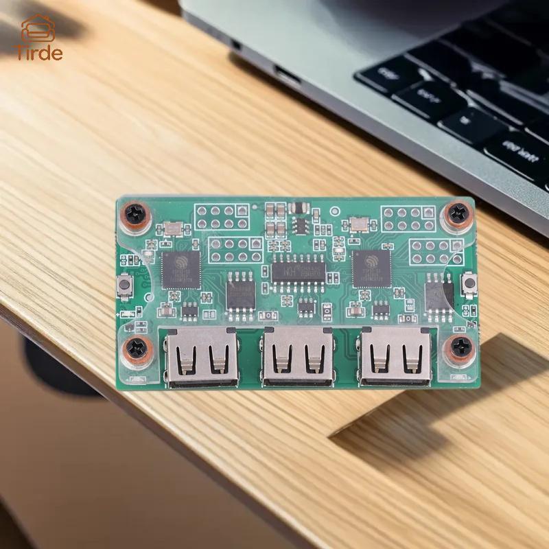 Tirde makcu Key & Chuột hộp phát triển bảng ESP32-S3 với vỏ và cáp không oril