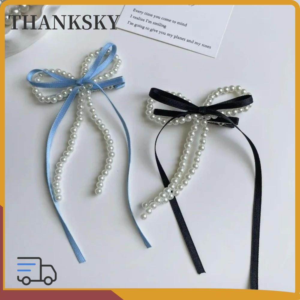 CẢM ƠN Ruy Băng Barrettes, Kẹp Đầu Sau Nữ Barrettes Cổ Tích Barrettes, Thiết Kế Nơ Phong Cách Nữ Tín