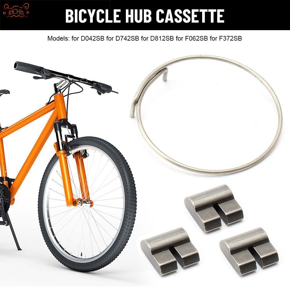 RICHIS 3 Chiếc Xe Đạp Hub Cassette Dụng Cụ Phần Cho Novatec Hub Mùa Xuân Xe Đạp Phần Pawl Tháp Đế