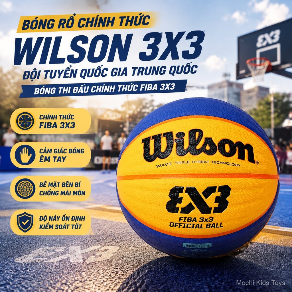 Bóng rổ Wilson chính thức FIBA 3x3, đội tuyển quốc gia, thi đấu