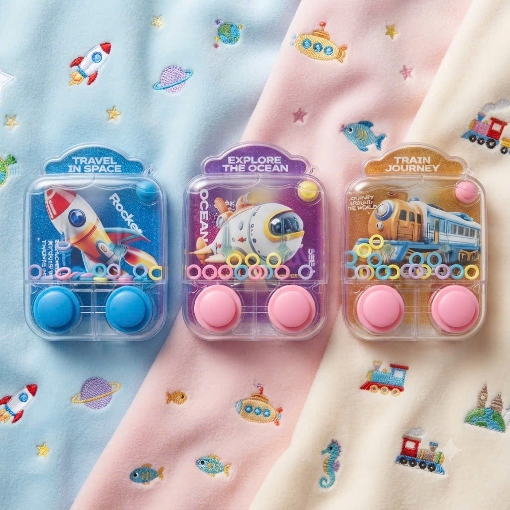 MÁY BẮN VÒNG NƯỚC WATER GAME HÌNH TEN LUA / TÀU ĐIỆN NGẦM PKL / XE ĐIỆN / CHO BÉ - ĐỒ CHƠI TUỔI THƠ 