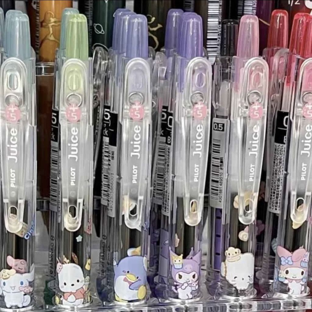 Phong Cách Mới PILOT PILOT Juice Pen Sanrio Limited.Black Core Giá Trị Cao Pacha Dog Melody Kuromi20
