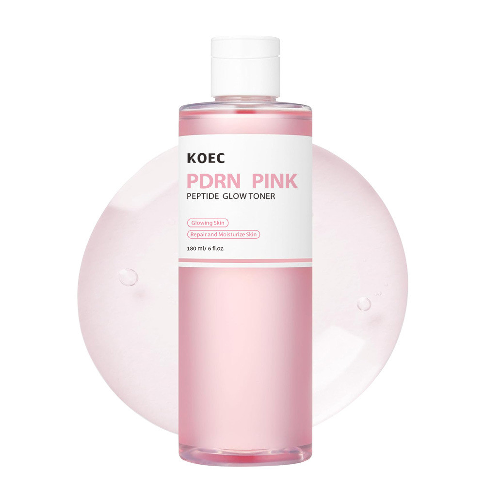 KOEC Bột Peptide Toner 180g Dưỡng Ẩm Dưỡng Ẩm Cá Hồi Mặt Tinh Chất Nước PDRN Toner 7AND
