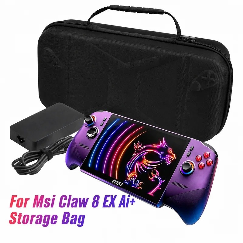 Dành Cho MSI Claw 8 EX Ai + Túi Bảo Quản EVA Chống Sốc Và Chống Trầy Xước Thích Hợp Cho Máy Chơi Gam