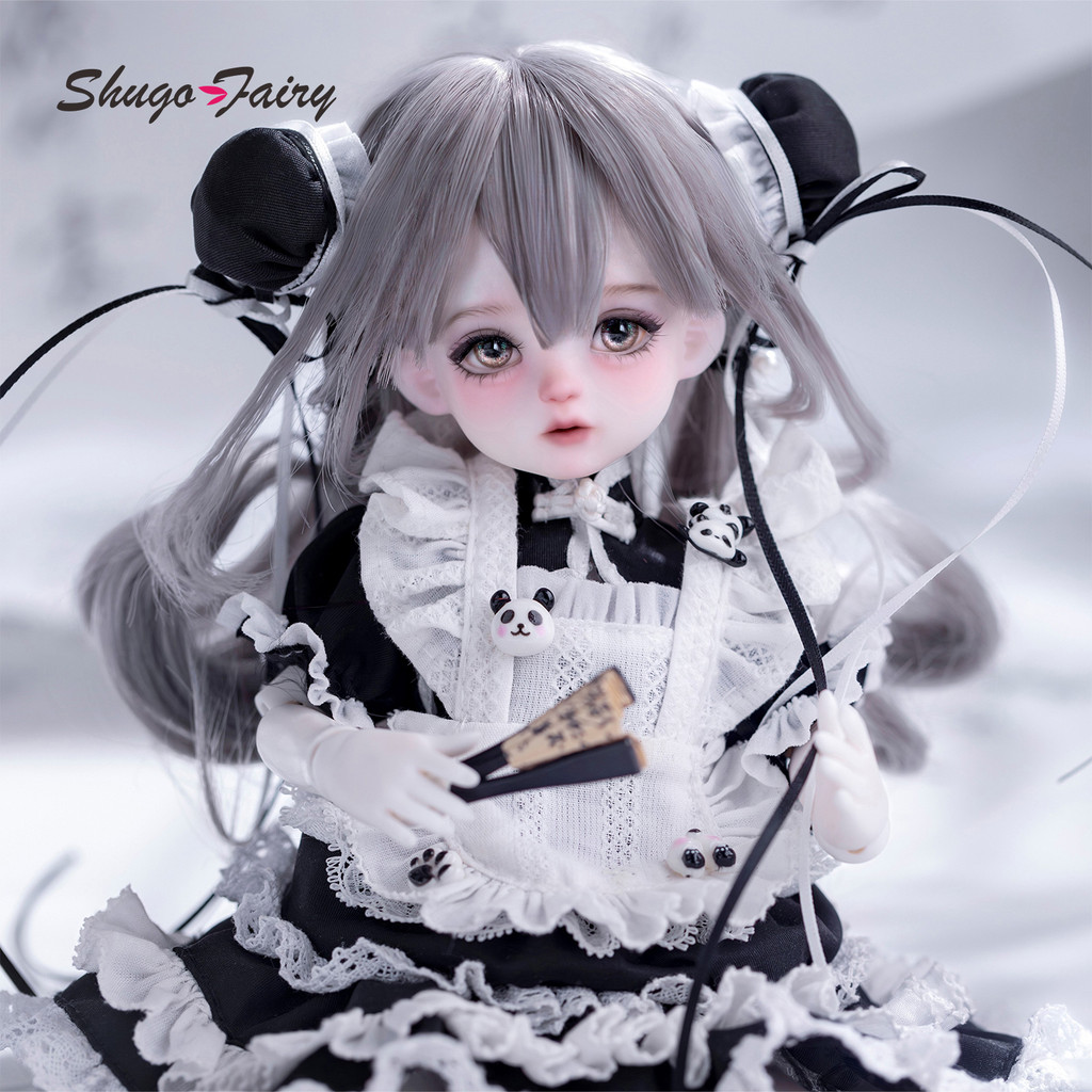 Bjd Búp Bê 1 / 6 Yomi Fullset Anime Đồ Chơi Cô Gái Trung Quốc Anime Búp Bê Gấu Trúc Kung Fu Bé Huấn 