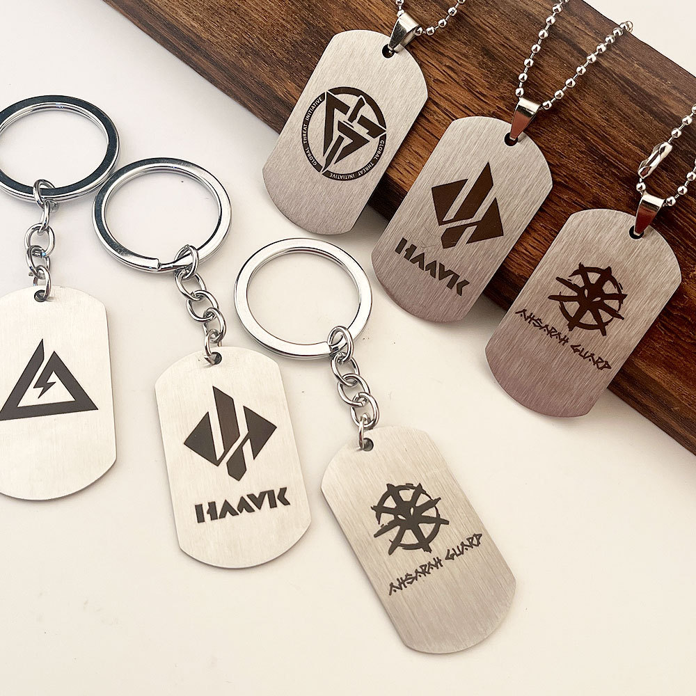 Mặt dây chuyền hàng hóa hành động Delta Force Hafke G.T.I. Phụ kiện ba lô học sinh trò chơi bằng thé