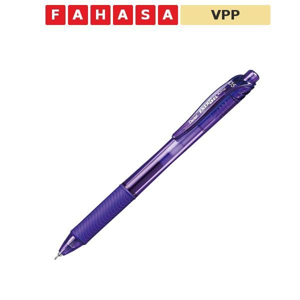 Bút Bi Gel EnerGel 0.5 mm - Pentel BLN105-V - Mực Tím
