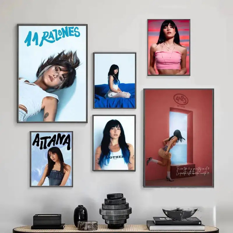 Ca Sĩ Aitana Poster Hd Nghệ Thuật In Phòng Khách Phòng Ngủ Nhà Thanh Trang Trí Tường, Không Khung Tr