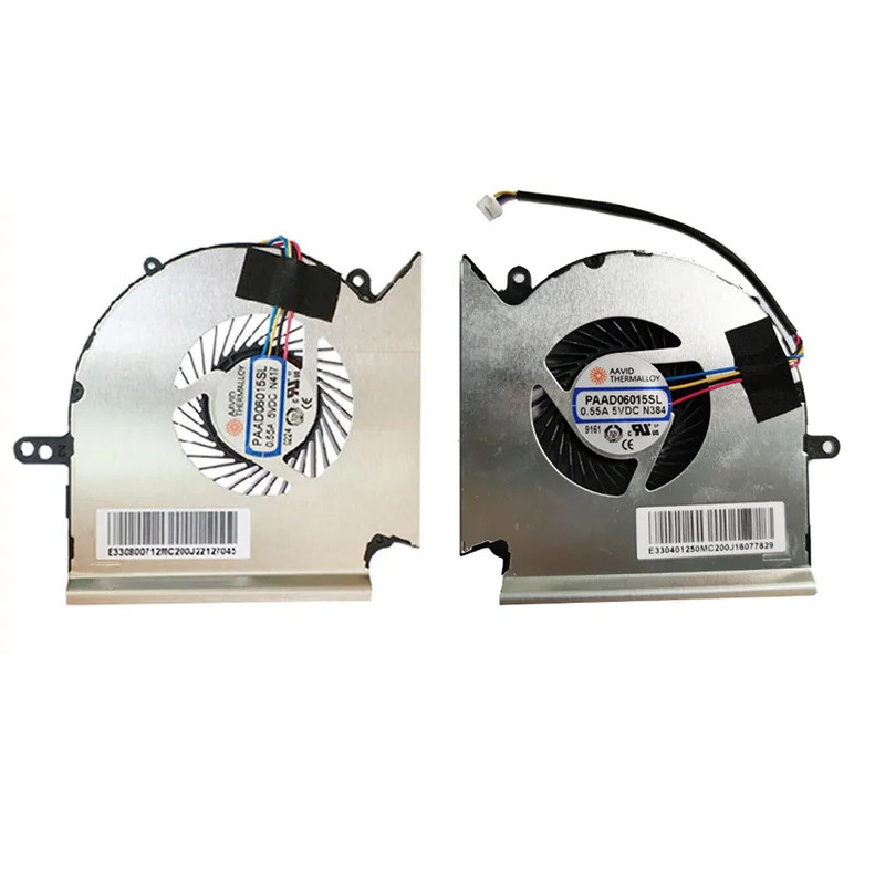 IiNotebook PC CPU GPU Quạt Làm Mát Cho MSI Gaming GE73 Raider RGB 8RE 8RF PAAD06015SL N417 N285 N384