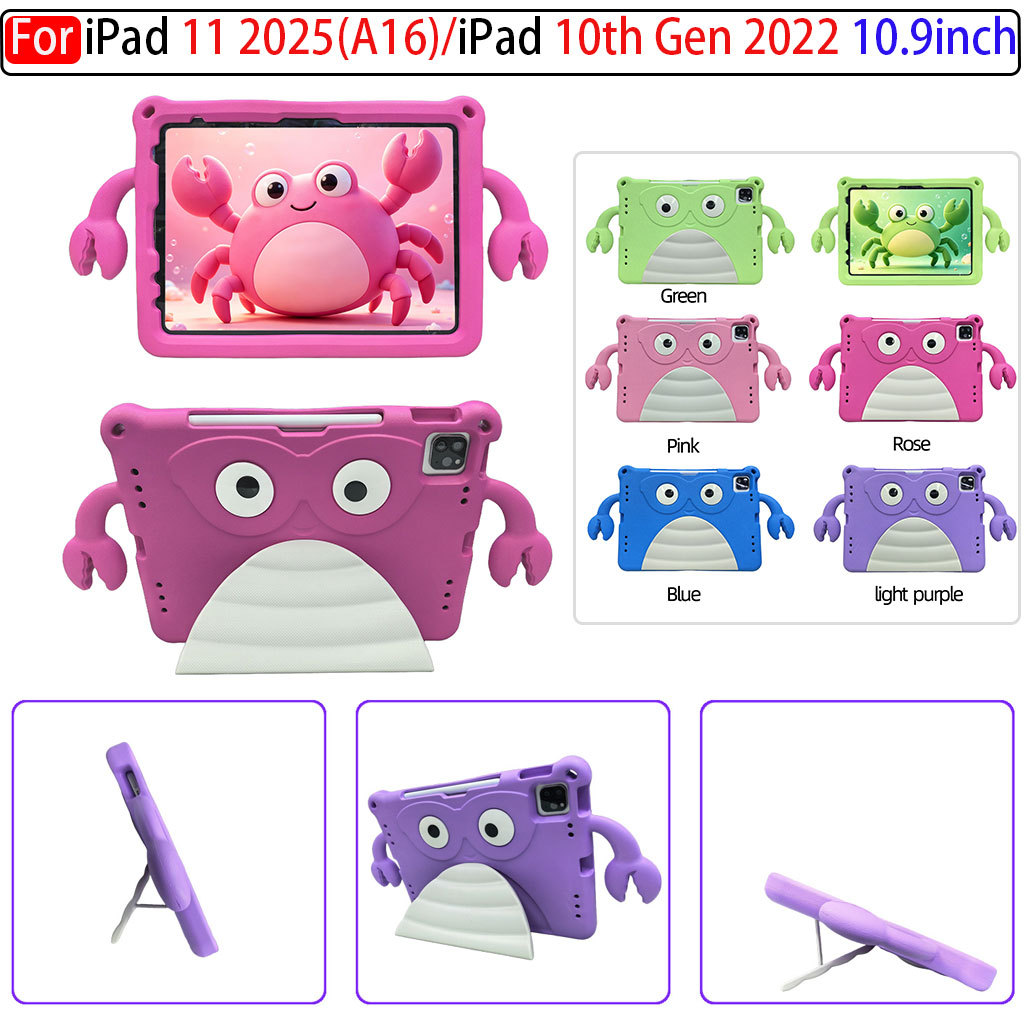 Dành Cho iPad 11 2025 A16 11 Inch iPad 10th 10th Gen 2022 10.9 Inch Ốp Lưng Chống Sốc Trẻ Em Cua Giá