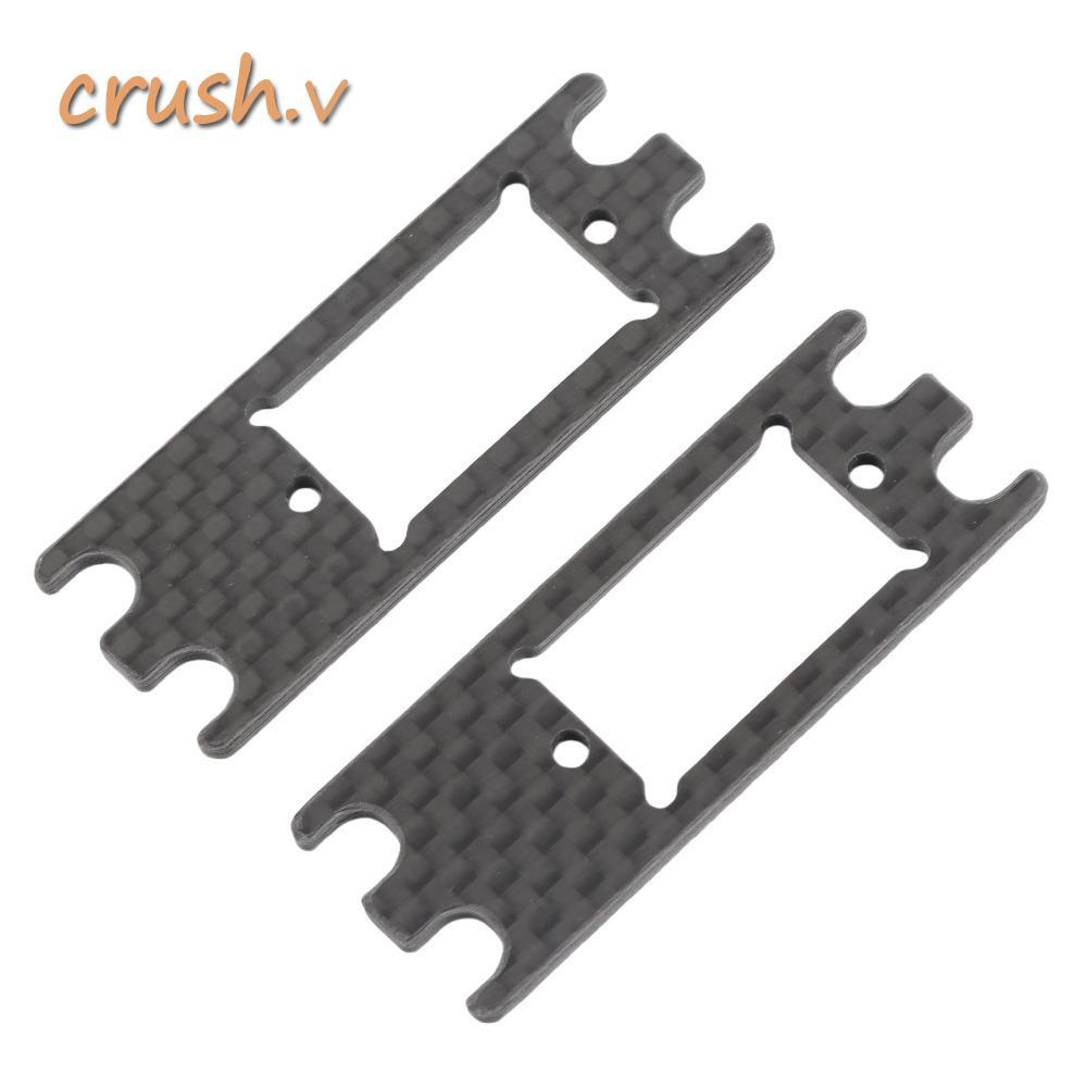 [CRUSH] 2 Cái / bộ Tấm chuyển đổi servo bằng sợi Carbon, Tấm chuyển đổi servo nhẹ lắp đặt dễ dàng, T