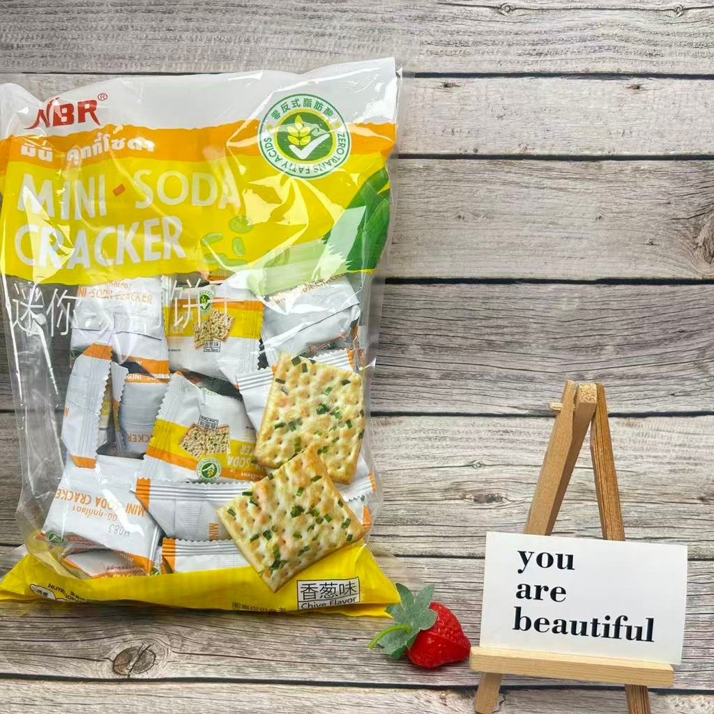 Star Mini Soda Biscuits 456g Túi Gói Nhỏ Độc Lập Giảm Ăn Nhẹ Gluttonous Trà Chiều Đồ Ăn Nhẹ Bán Buôn