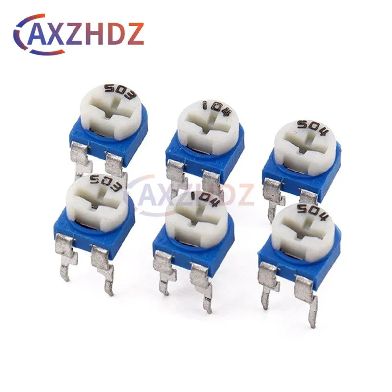 20 chiếc RM065 RM-065 Series 100 200 500 1K 2K 5K 10K 20K 50K 100K 200K 500K 1M Ohm Tông đơ Tông đơ 