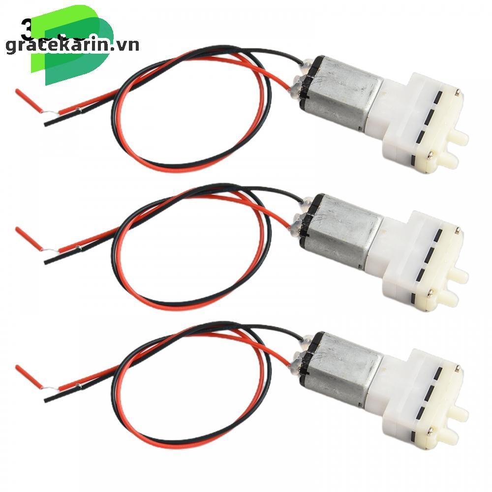 Water Pump 3pcs Accessories Brass DC 3V-6V 5V Diaphragm Pump Negative Useful
