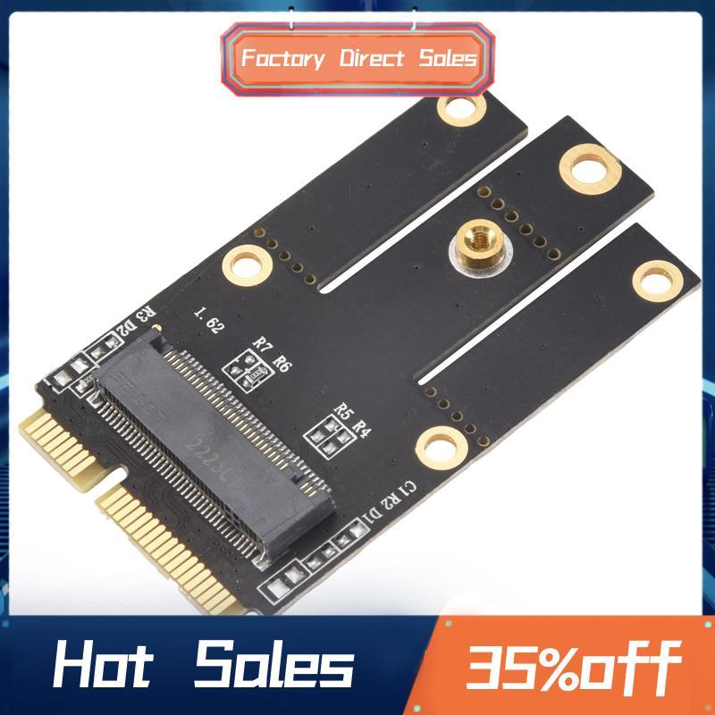 Bộ Chuyển Đổi M.2 NGFF Sang Mini PCI-E Cho M.2 Wifi Wlan Bluetooth Card AX200 9260 8265 8260 Cho Lap