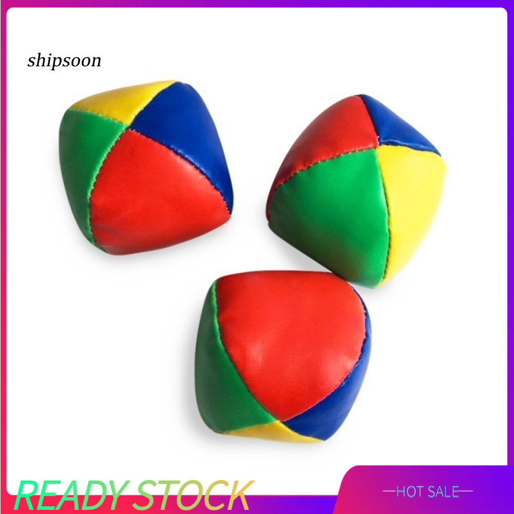 SN 3 Bóng Juggling Túi Cổ Điển Juggle Magic Circus Người Mới Bắt Đầu Đồ Chơi Trẻ Em
