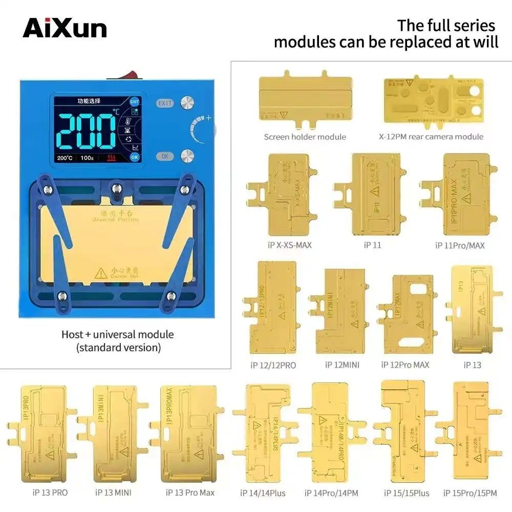 Đế nhiệt tách main điện thoại X-16PM Aixun iHeater Pro chính hãng JC