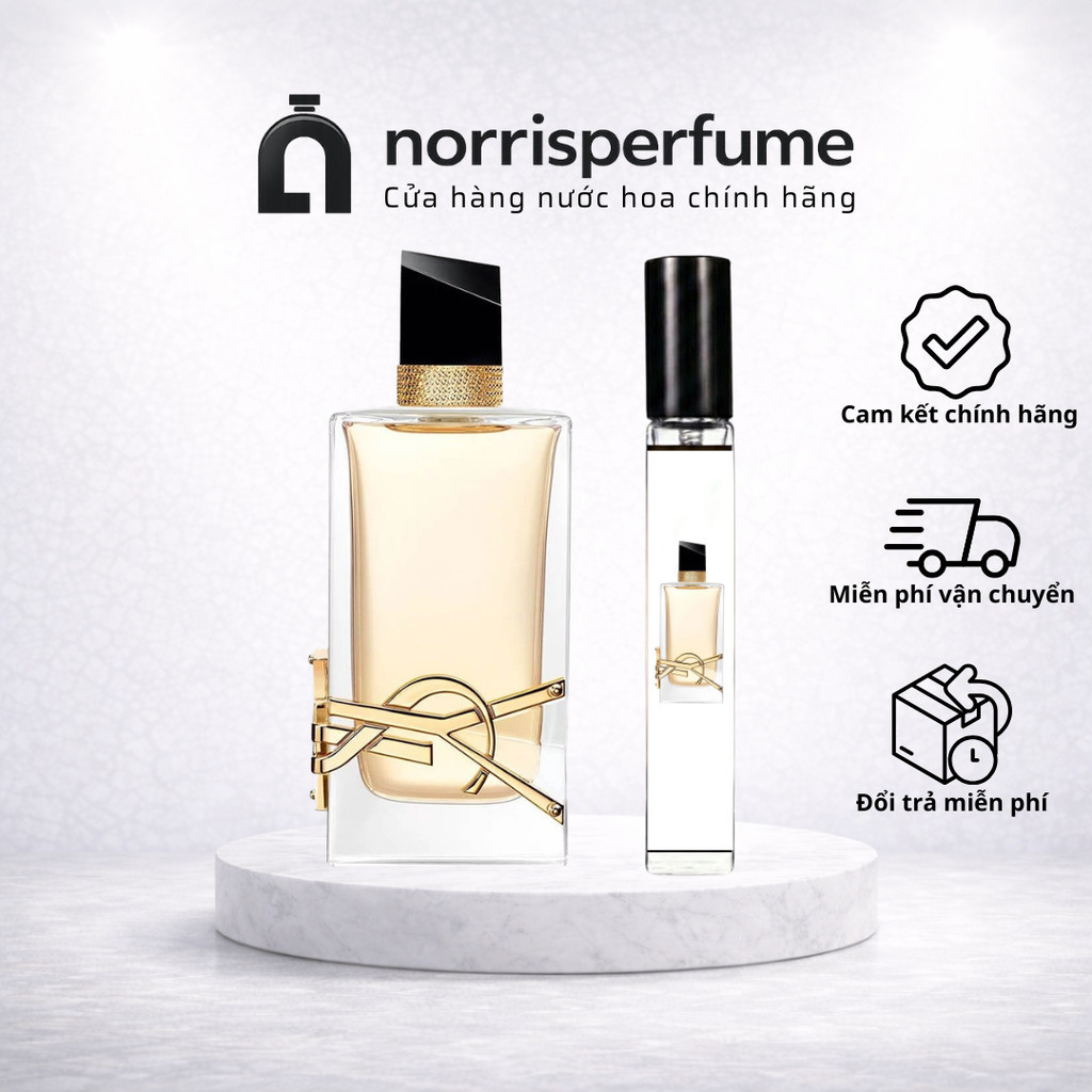 [Chính hãng] Nước Hoa Nữ Chiết 10ml YSL Libre EDP - Sang Trọng, Tự Do & Quyến Rũ Norrisperfume