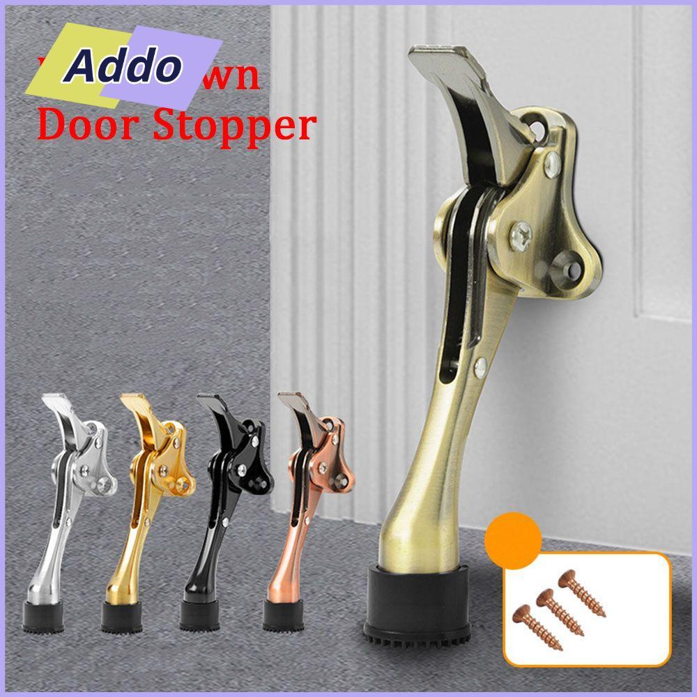 ADDO.PH Kick Down Door Stopper Phòng ngủ Chống va chạm Tự dính Hợp kim kẽm Bảo vệ tường