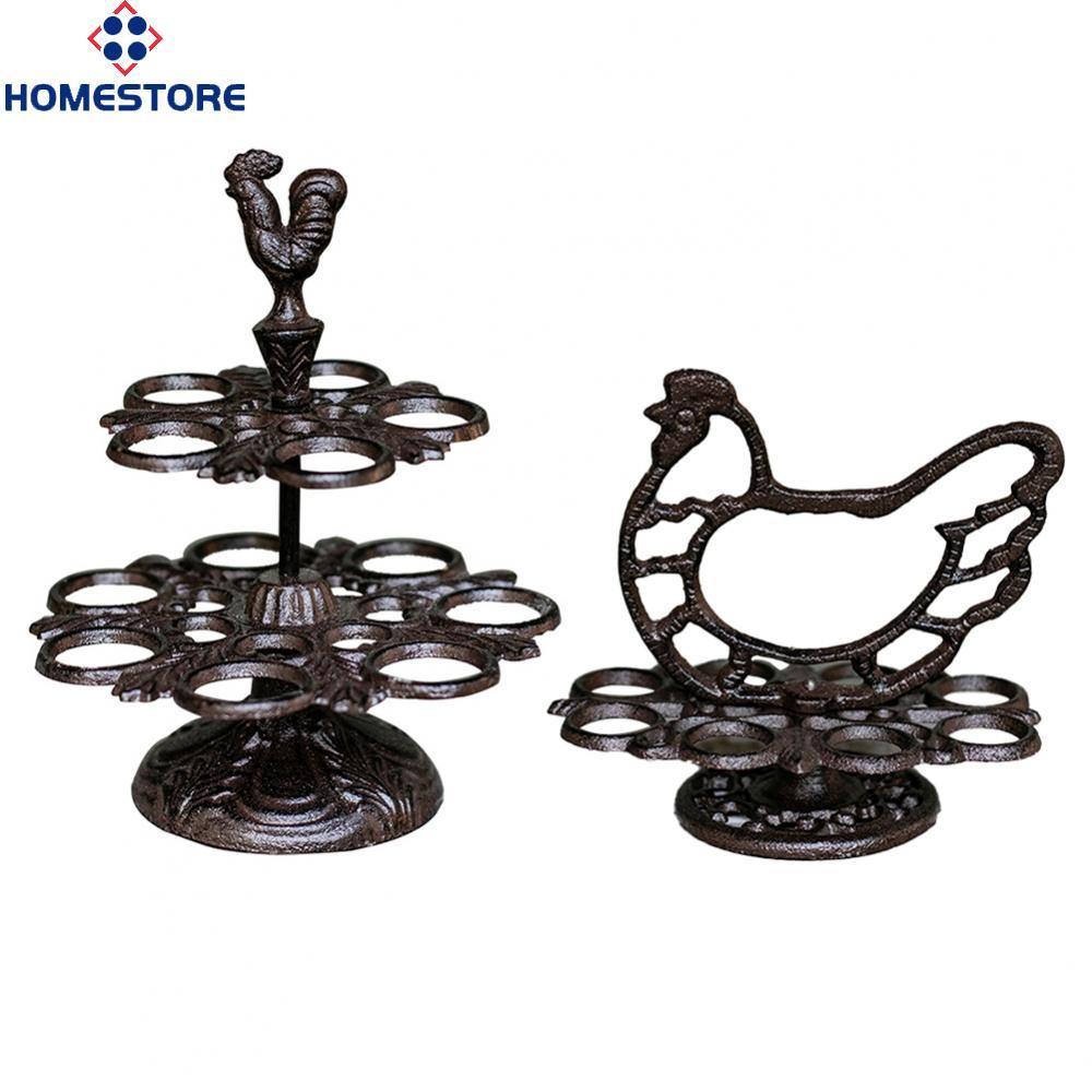 [Homestore]Eggs Storage Cute Chicken Shape Display Shelf Paint Won T Chip Off Part Name