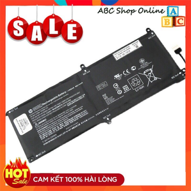 Pin HP KK04XL Battery HP Pro X2 612 G1 753703-005 HSTNN-I19C HSTNN-IB6E