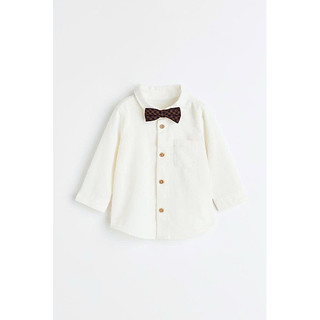 Áo sơmi H&M cho bé trai, chất liệu cotton 6M-4Y