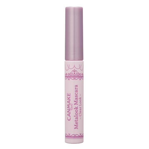 Canmake Metaluck Mascara — Clear Look — C01 Clear Metal Comb Clump-Enhancing Lashes Mascara Base Top
