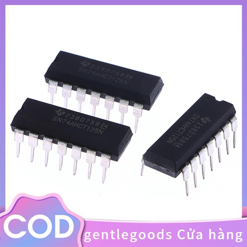 5 Cái / lốc SN74AHCT125N 74AHCT125 74AHCT125N In-line DIP-14 Logic Chip COD
