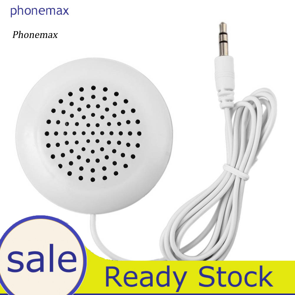 35mm Cắm Mini Di Động Stereo Gối Loa Cho MP3 MP4 Máy Nghe Nhạc iPod Cho iPhone