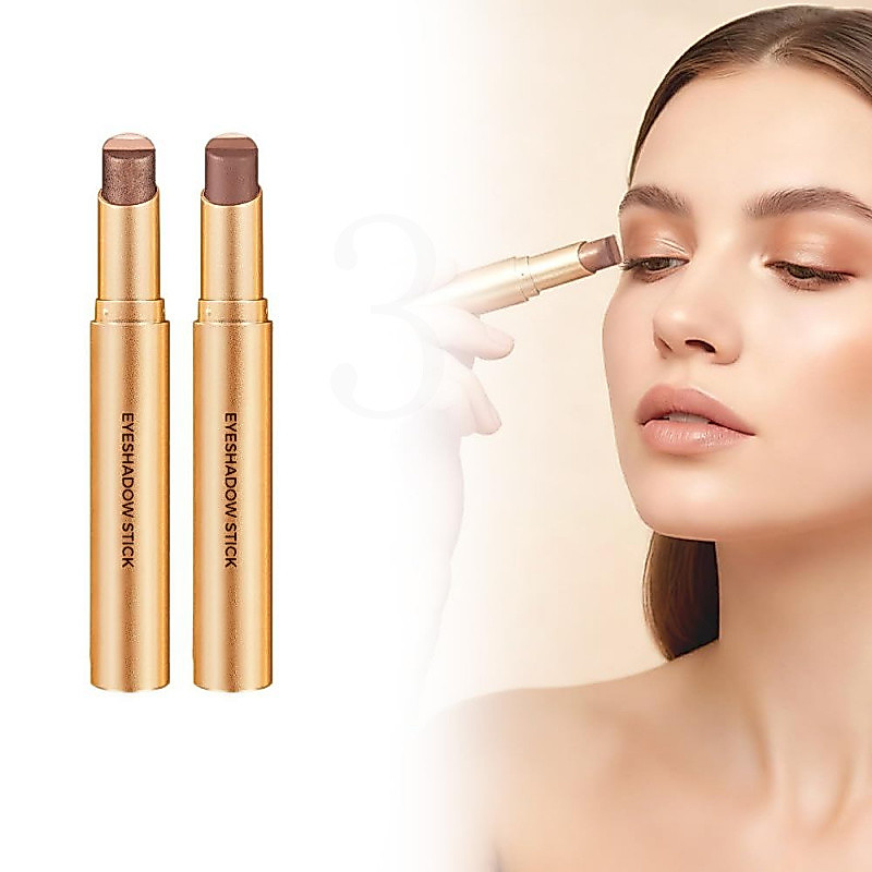 2 Gói Phấn Mắt 3 Màu, Phấn Mắt Phong Cách Mới 2025, Phấn Mắt Long Lanh Ban Ngày, Phấn Mắt Sequin Di 