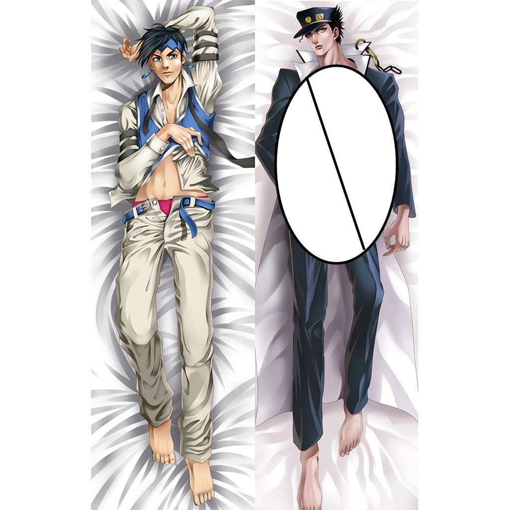 Jotaro kujo Vỏ Gối Dakimakura Ôm Cơ Thể Cosplay Đạo Cụ Otaku Chăn Ga Gối Đệm Có Trang Trí Phòng