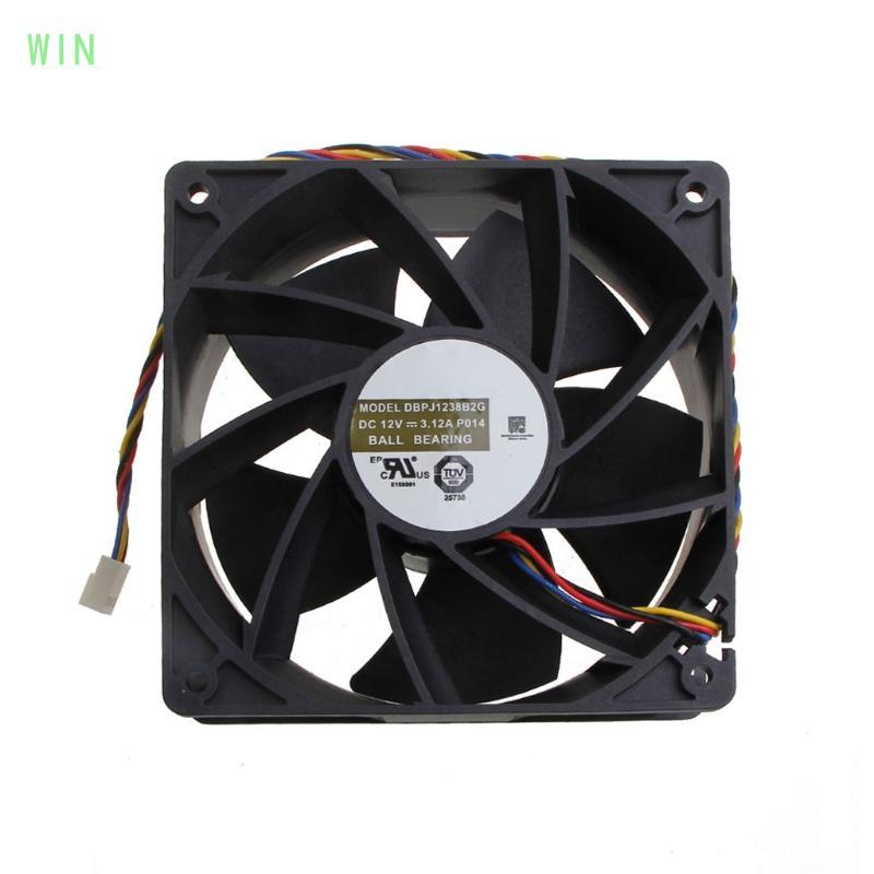 CHIẾN THẮNG DBPJ1238B2G DC Quạt Làm Mát Không Chổi Than 12x12x3 8cm 4p 4Wire Điều Khiển Nhiệt Độ PWM
