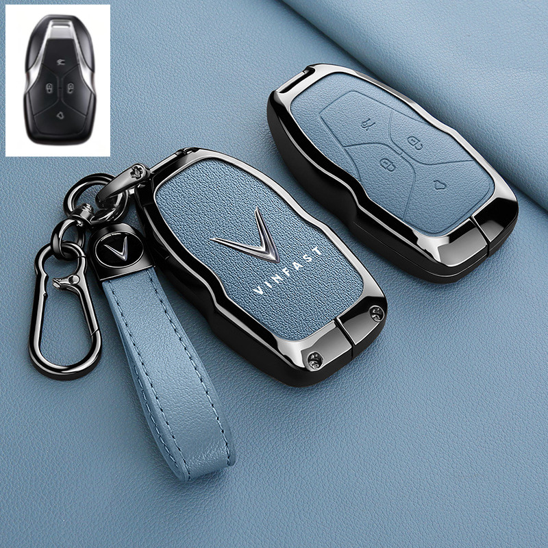Chìa Khóa Từ Xa Fob Bao Móc Khóa Xe Chìa Khóa Bảo Vệ Cho Vinfast 2026, VF6 VF7 VF8 VF9, VF6Plus VF7P