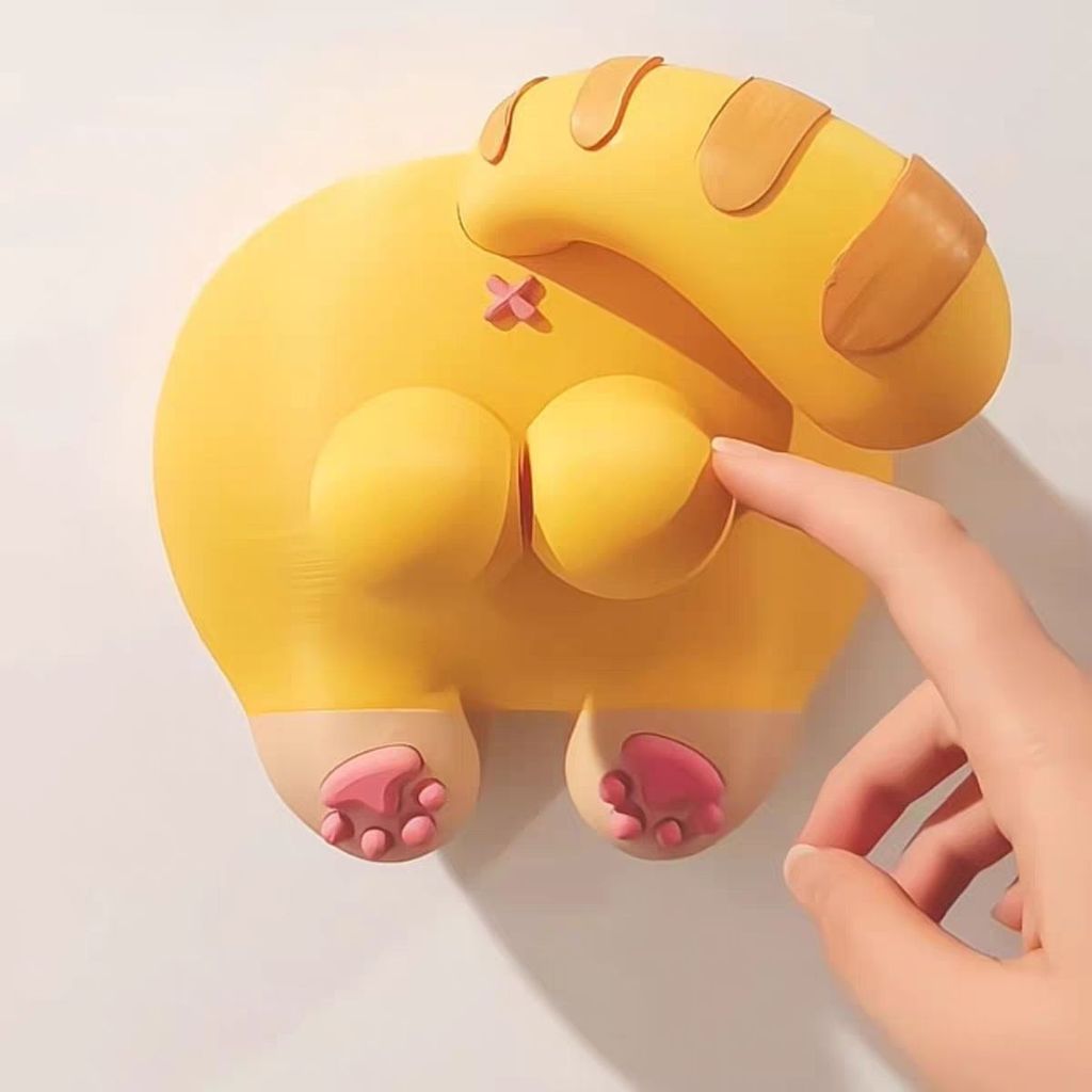 Dome Cat Switch Cat Butt Switch Light Switch 3d In Fun Switch Panel Bảng điều khiển công tắc âm than