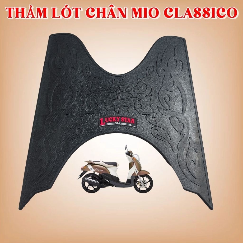 Classico Thảm Lót Chân Xe Mio Classico Chống Trượt Chống Nước Form Zin Lót Sàn Mio Bền Đẹp