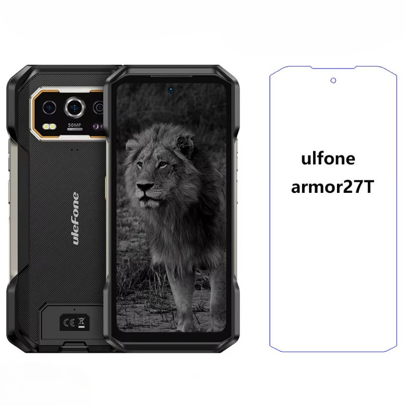 Cho UleFone Armor 27 Pro armor27 27pro Clear 2.5D Clear HD Kính Cường Lực Bảo Vệ Màn Hình Cho UleFon