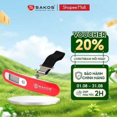 Cân Hành Lý Điện Tử Cầm Tay SAKOS NS-15 Chính Xác Nhỏ Gọn Dễ Dùng