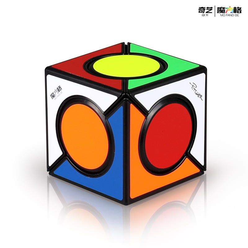 Qiyi Cube Tròn xiên Xoay Khối Rubik Khối Rubik mf8 Hình đặc biệt Khối Rubik Hình xiên Xoay của Thứ t