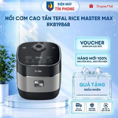 Nồi cơm cao tần Tefal Rice Master Max RK819868 1.8L