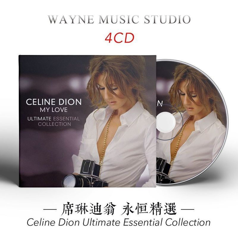 Châu Âu Mỹ Nữ Hoàng Celine Dion / Celine Dion Album Mới Bài Hát Lựa Chọn Lossless Nhạc Cd Đĩa Cd 8 /